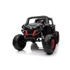 Dětská elektrická buggy UTV-MX 2000N | 4x75W | černá  EVA kola | 2 baterie 12V 7Ah | 2 místa | indikátor nabití