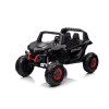 Dětská elektrická buggy UTV-MX 2000N | 4x75W | černá  EVA kola | 2 baterie 12V 7Ah | 2 místa | indikátor nabití
