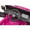 Elektrické auto pro děti Jeep Wrangler Rubicon | růžová  EVA kola | LED světla | 180W výkon