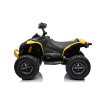 Dětská elektrická čtyřkolka CAN-AM Maverick | 2x200W | žlutá  EVA kola | 400W | zadní transportní madlo