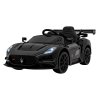 Dětské elektrické Maserati MC20 GT2 | černá  dálkové ovládání, EVA kola, FM rádio