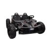 Elektrické autíčko buggy GENERAL 63 | 800W |  černá  obrovská buggy s nosností až 150kg! Nafukovací kola + Řidičský průkaz + Pexeso