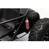 Elektrické autíčko buggy GENERAL 63 | 800W |  černá  obrovská buggy s nosností až 150kg! Nafukovací kola + Řidičský průkaz + Pexeso