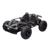 Elektrické autíčko buggy GENERAL 63 | 800W |  černá  obrovská buggy s nosností až 150kg! Nafukovací kola + Řidičský průkaz + Pexeso