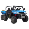 Elektrické auto buggy  | šestikolka | 180W | modrá  EVA kola | 180W | elektricky sklopná korba