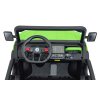 Elektrické auto buggy  | šestikolka | 180W | zelená  EVA kola | 180W | elektricky sklopná korba