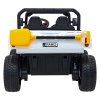 Elektrické auto buggy  | šestikolka | 180W | bílá  EVA kola | 180W | elektricky sklopná korba