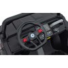 Elektrické auto buggy  | šestikolka | 180W | černá  EVA kola | 180W | elektricky sklopná korba