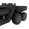 Elektrické auto buggy  | šestikolka | 180W | černá  EVA kola | 180W | elektricky sklopná korba