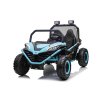 Elektrická buggy FASTER 4x4 24V | modrá  EVA kola | 24V 10Ah | 300W