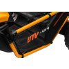 Elektrická buggy FASTER 4x4 24V | žlutá  EVA kola | 24V 10Ah | 300W