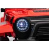 Dětské elektrické terénní autíčko OFF ROAD 4x4 | 4x35W | červená  tereňák | EVA kola | 140W výkon | startování klíčem