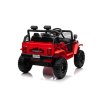 Dětské elektrické terénní autíčko OFF ROAD 4x4 | 4x35W | červená  tereňák | EVA kola | 140W výkon | startování klíčem