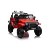 Dětské elektrické terénní autíčko OFF ROAD 4x4 | 4x35W | červená  tereňák | EVA kola | 140W výkon | startování klíčem