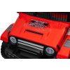 Dětské elektrické terénní autíčko OFF ROAD 4x4 | 4x35W | červená  tereňák | EVA kola | 140W výkon | startování klíčem