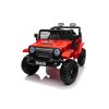 Dětské elektrické terénní autíčko OFF ROAD 4x4 | 4x35W | červená  tereňák | EVA kola | 140W výkon | startování klíčem