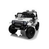 Dětské elektrické terénní autíčko OFF ROAD 4x4 | 4x35W | bílá  tereňák | EVA kola | 140W výkon | startování klíčem