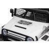 Dětské elektrické terénní autíčko OFF ROAD 4x4 | 4x35W | bílá  tereňák | EVA kola | 140W výkon | startování klíčem