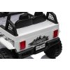 Dětské elektrické terénní autíčko OFF ROAD 4x4 | 4x35W | bílá  tereňák | EVA kola | 140W výkon | startování klíčem