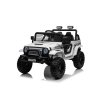 Dětské elektrické terénní autíčko OFF ROAD 4x4 | 4x35W | bílá  tereňák | EVA kola | 140W výkon | startování klíčem