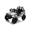 Dětské elektrické terénní autíčko OFF ROAD 4x4 | 4x35W | bílá  tereňák | EVA kola | 140W výkon | startování klíčem