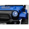 Dětské elektrické terénní autíčko OFF ROAD 4x4 | 4x35W | modrá  tereňák | EVA kola | 140W výkon | startování klíčem