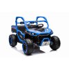 Elektrické auto buggy | FARMER TRUCK PLUS | modrá  + Řidičský průkaz + Pexeso
