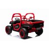Elektrické auto buggy | FARMER TRUCK PLUS | červená  + Řidičský průkaz + Pexeso