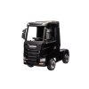 Dětský elektrický kamion Scania R-SERIE | černá  EVA kola | hudba | osvětlení