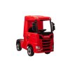 Dětský elektrický kamion Scania R-SERIE | červená  EVA kola | hudba | osvětlení