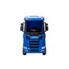 Dětský elektrický kamion Scania R-SERIE | modrá  EVA kola | hudba | osvětlení