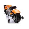 Dětská elektrická motorka Chopper Warrior | 350W |  oranžová  Nafukovací kola | 350W | 18V 9Ah