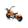 Dětská elektrická motorka Chopper Warrior | 350W |  oranžová  Nafukovací kola | 350W | 18V 9Ah