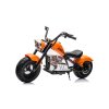 Dětská elektrická motorka Chopper Warrior | 350W |  oranžová  Nafukovací kola | 350W | 18V 9Ah