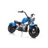 Dětská elektrická motorka Chopper Warrior | 350W |  modrá  Nafukovací kola | 350W | 18V 9Ah