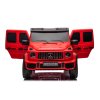 Mercedes Benz G63 AMG XXL | 4x200W | MP4 panel | červená  EVA kola | dotykový MP4 displej | úložný kufr | stěrače | nosnost až 80kg
