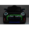 Mini Concept Aceman dětské elektrické autíčko | černá  EVA kola | 12V 9Ah | jedinečný vzhled