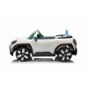 Mini Concept Aceman dětské elektrické autíčko | bílá  EVA kola | 12V 9Ah | jedinečný vzhled