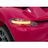 Dětské elektrické Porsche 718 Spyder | 2x45W | lakovaná růžová