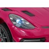 Dětské elektrické Porsche 718 Spyder | 2x45W | lakovaná růžová