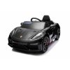 Dětské elektrické Porsche 718 Spyder | 2x45W | MP4 panel | černá  MP4 panel
