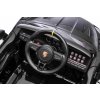 Dětské elektrické Porsche 718 Spyder | 2x45W | MP4 panel | černá  MP4 panel