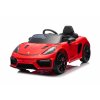 Dětské elektrické Porsche 718 Spyder | 2x45W | MP4 panel | červená  MP4 panel