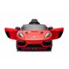 Dětské elektrické Porsche 718 Spyder | 2x45W | MP4 panel | červená  MP4 panel