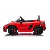 Dětské elektrické Porsche 718 Spyder | 2x45W | MP4 panel | červená  MP4 panel