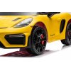 Dětské elektrické Porsche 718 Spyder | 2x45W | MP4 panel | žlutá  MP4