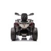 Dětská čtyřkolka CAN-AM Outlander | 800W | šedá  EVA kola | Bluetooth | 800W | nosnost 50kg