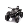 Dětská čtyřkolka CAN-AM Outlander | 180W | s dálkovým ovladačem | černá  EVA kola | Bluetooth | 180W | nosnost 50kg