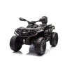 Dětská čtyřkolka CAN-AM Outlander | 180W | s dálkovým ovladačem | černá  EVA kola | Bluetooth | 180W | nosnost 50kg