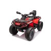 Dětská čtyřkolka CAN-AM Outlander | 180W | s dálkovým ovladačem | červená  EVA kola | Bluetooth | 180W | nosnost 50kg